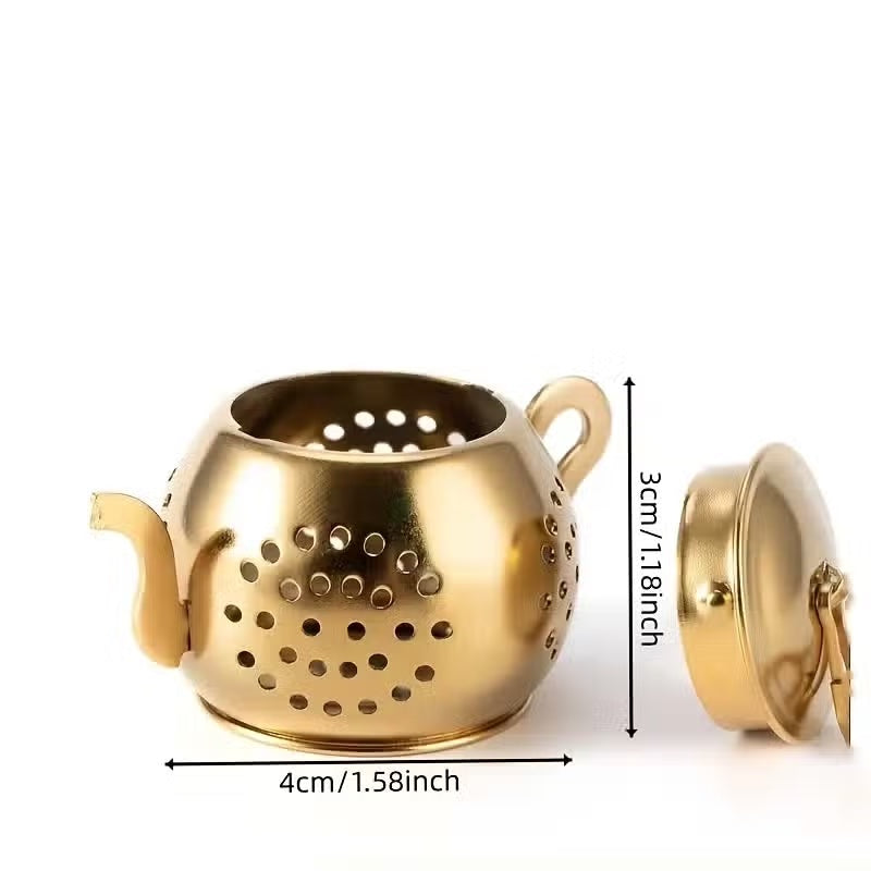 Golden Teapot Tea Infuser