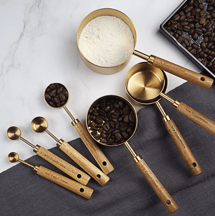 Stainless Steel Measuring Cups (Set of8)
