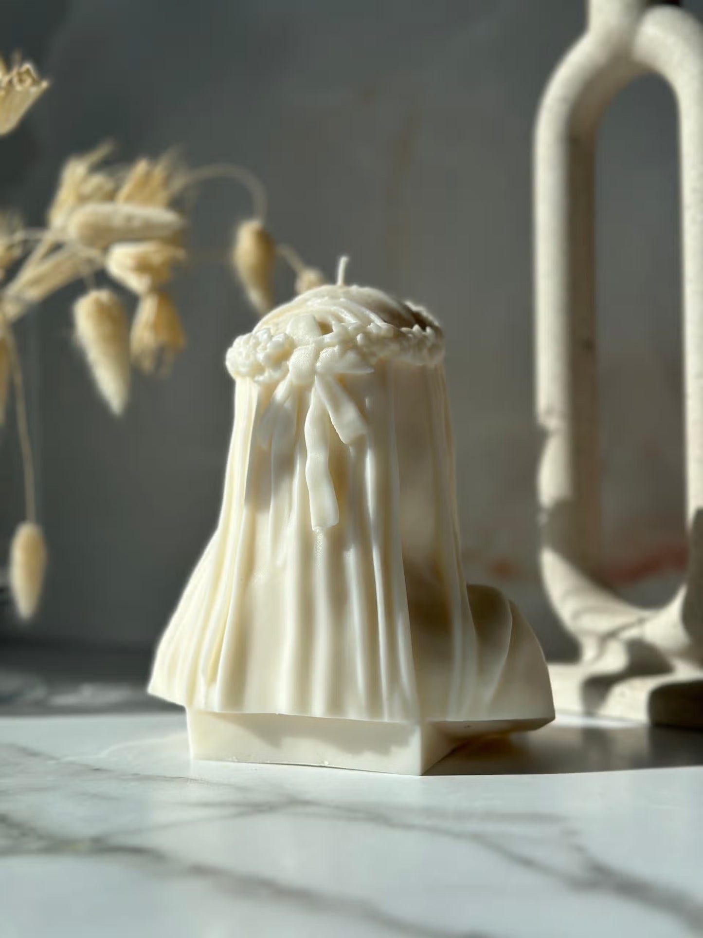 Veiled Woman Candle