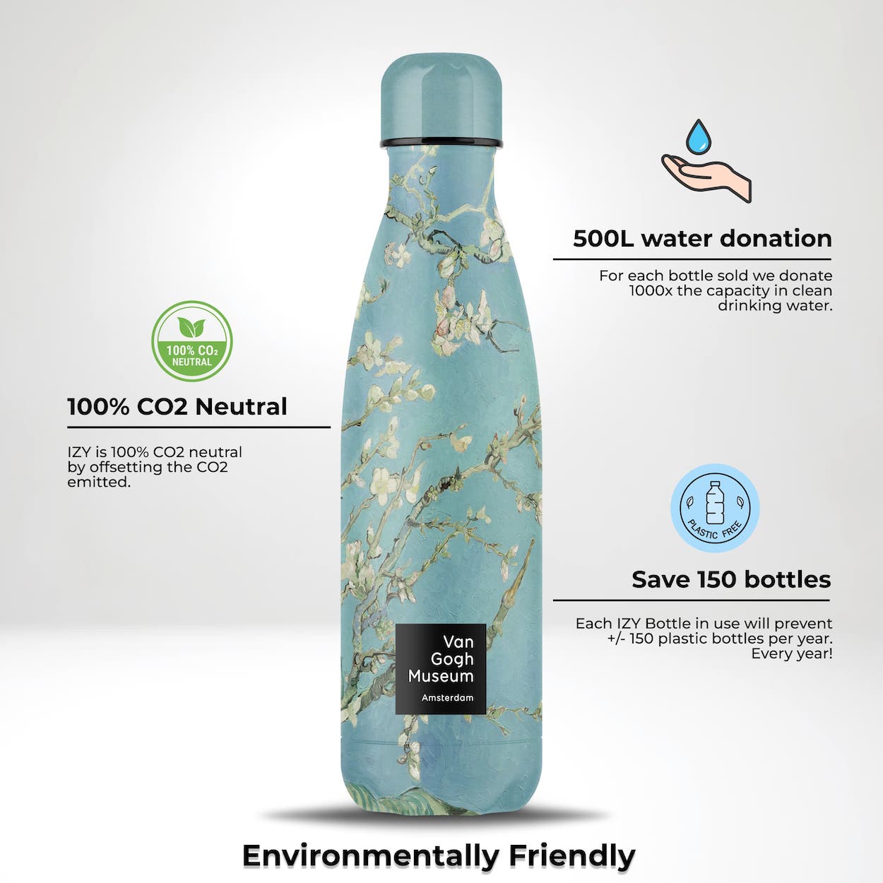 Van Gogh - Almond Blossom Insulated Bottle