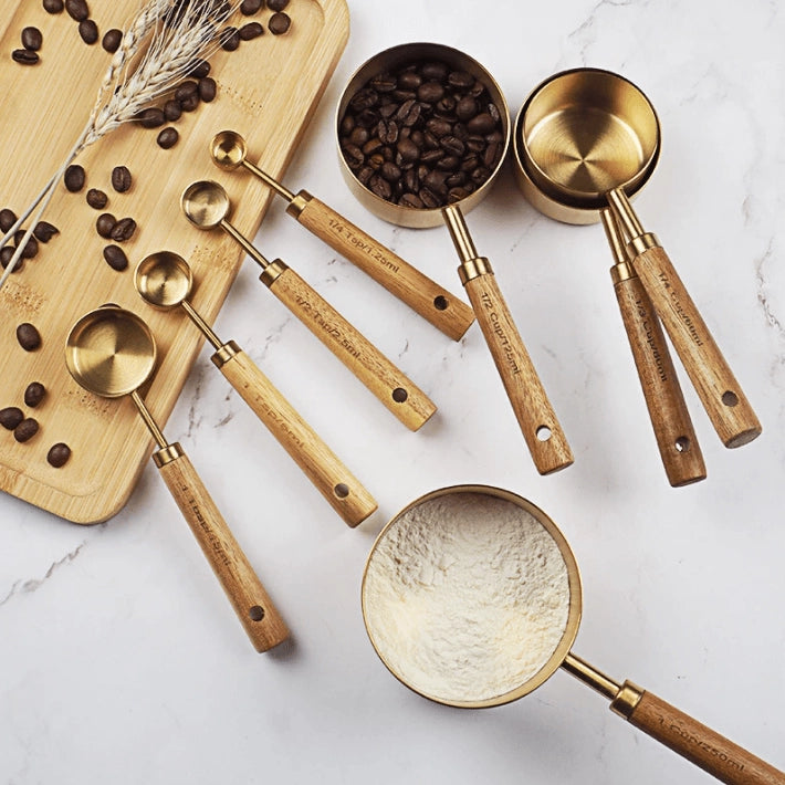 Stainless Steel Measuring Cups (Set of8)