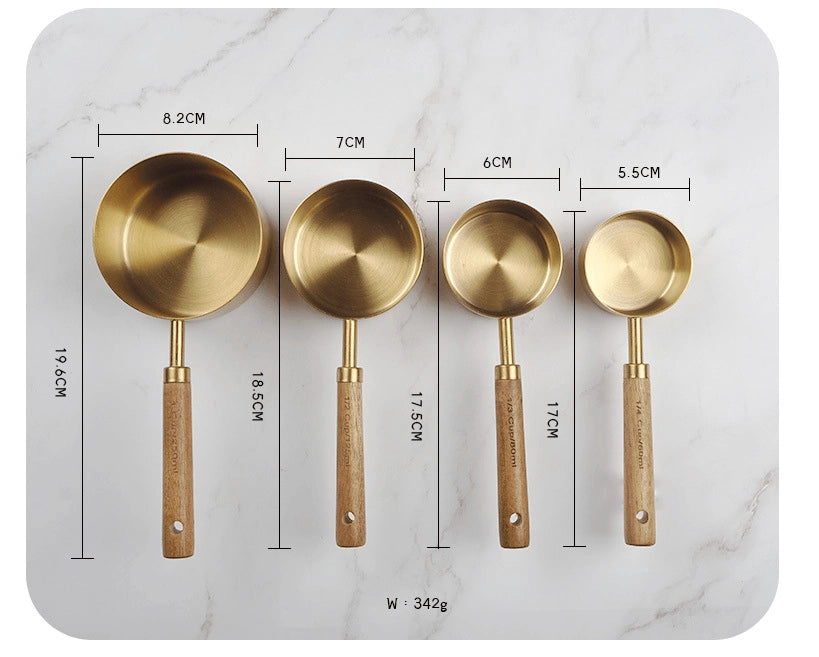 Stainless Steel Measuring Cups (Set of8)