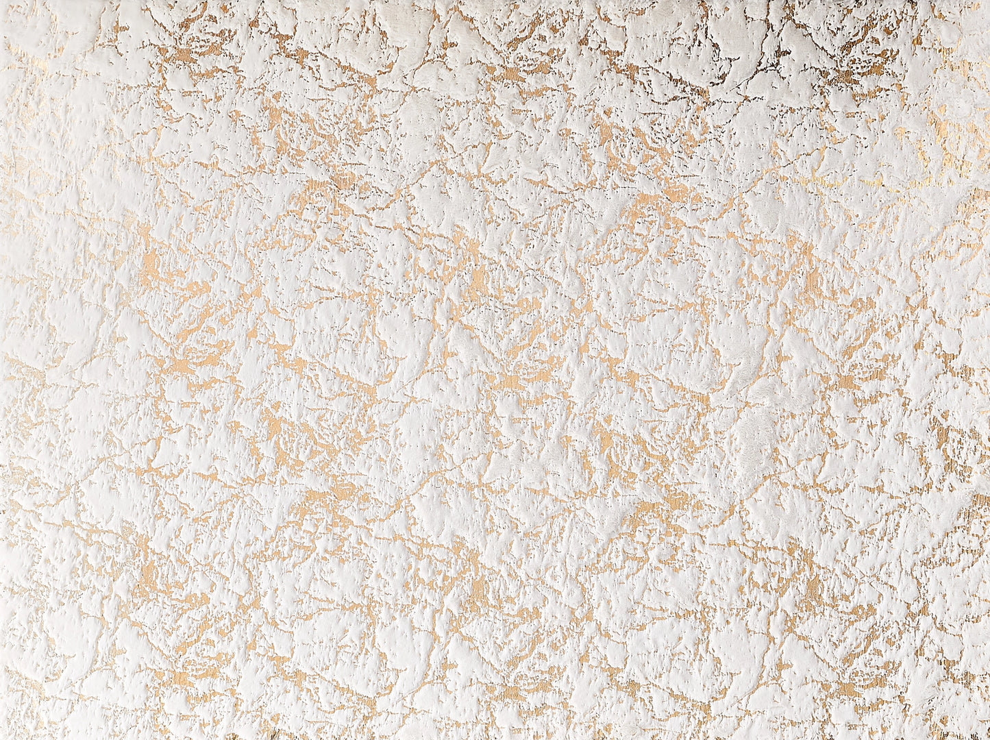 White and Gold Gilded Chinchilla Faux Fur Rug