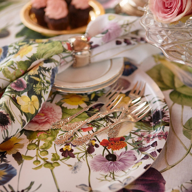 Garden Floral Serving Tray