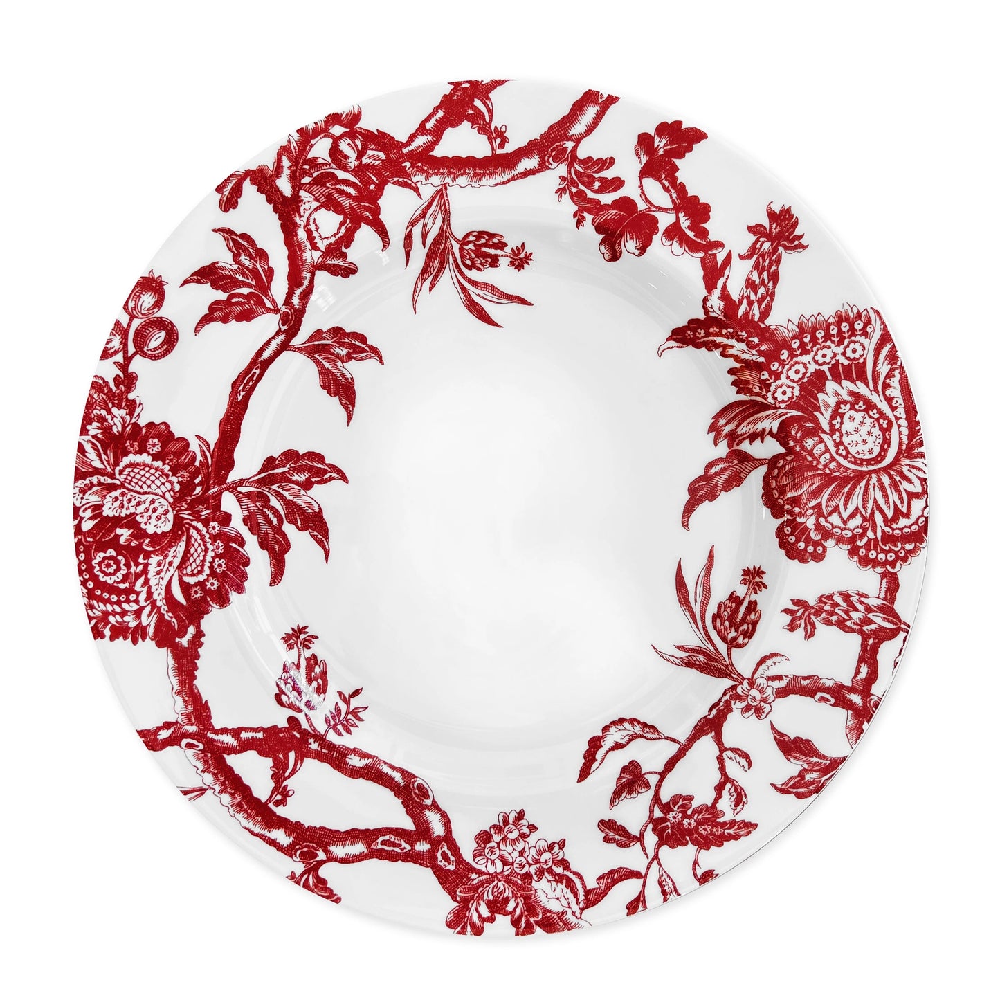 Crimson Vines Dinner Plate