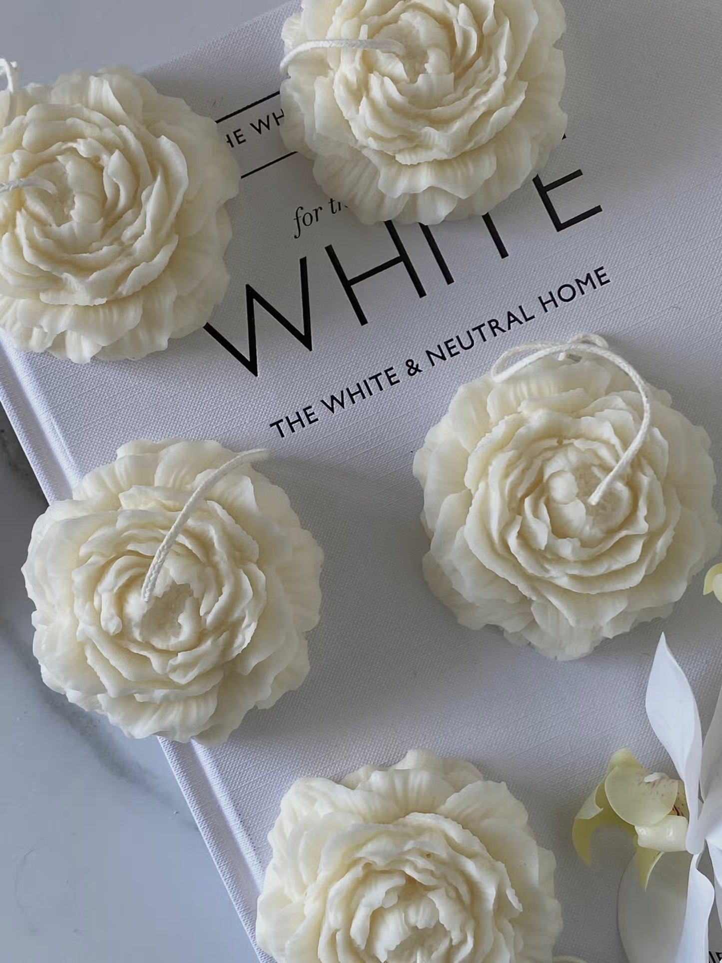 Peony Candles (set of 3)