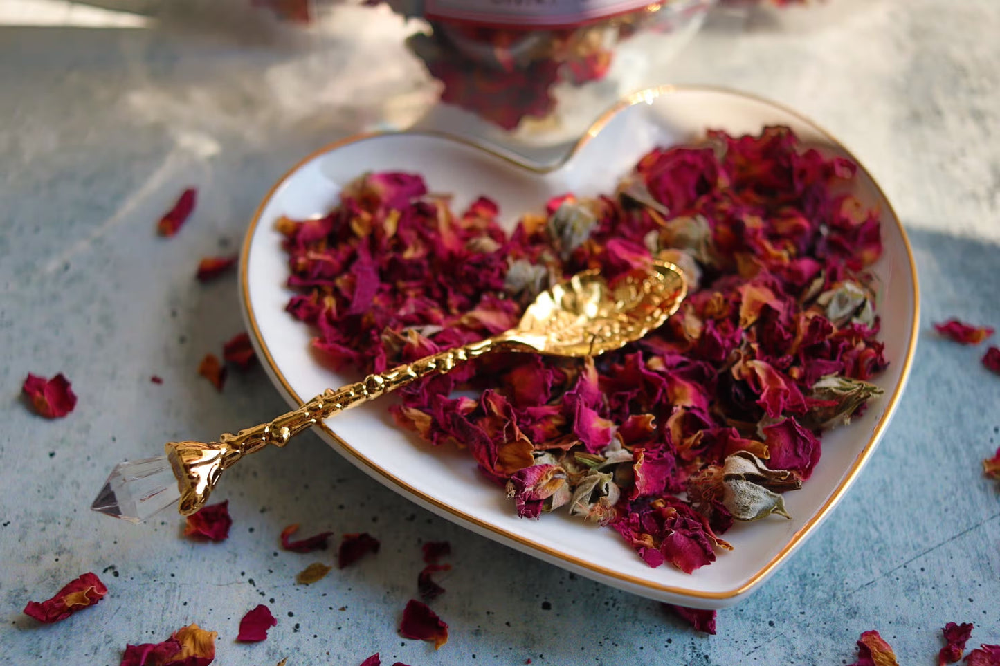 Dried Rose Buds & Petals