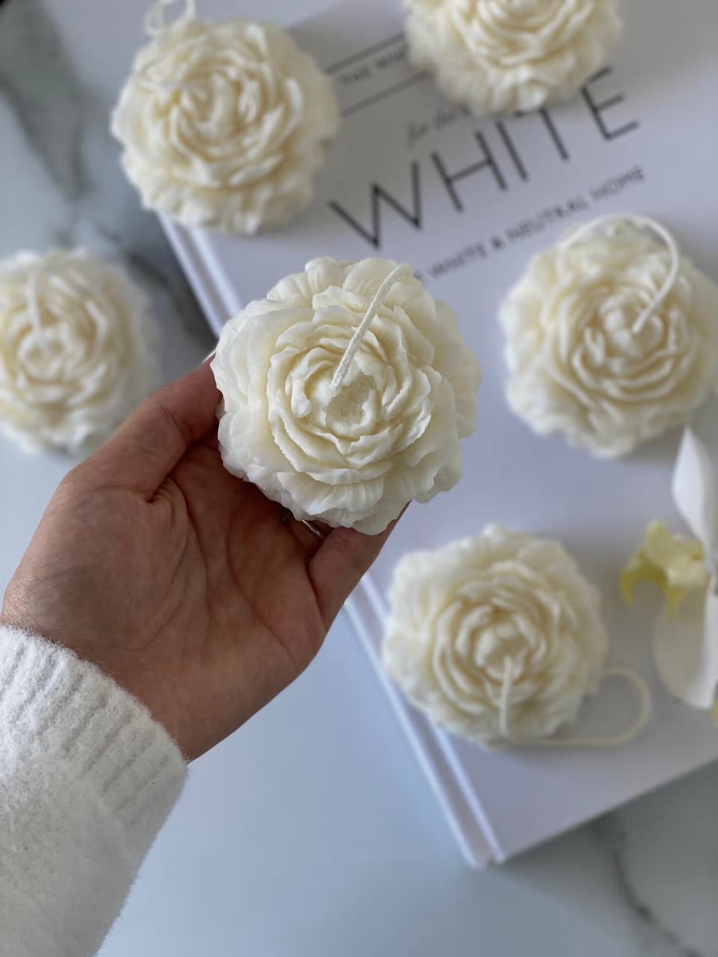 Peony Candles (set of 3)