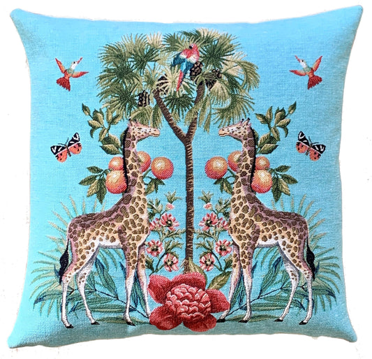 Safari Paradise Pillow Cover