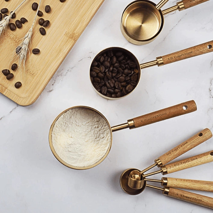 Stainless Steel Measuring Cups (Set of8)